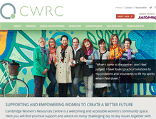 Tablet Screenshot of cwrc.org.uk